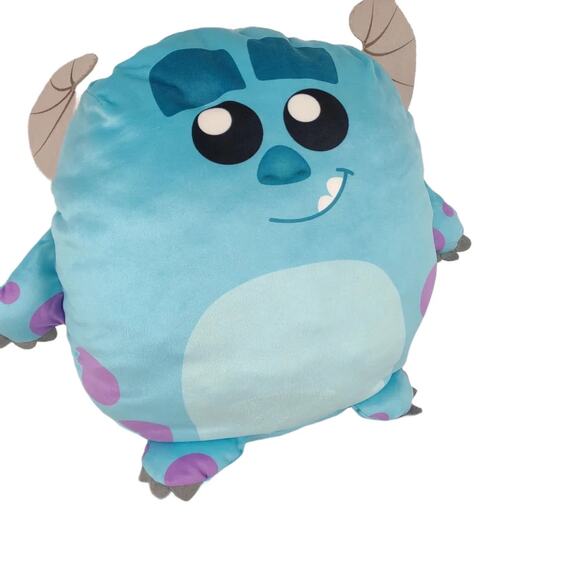 Disney 100 Pixar Mattel Cuutopia Sulley Monsters Inc 14" Squishy Plush Pillow - Picture 7 of 7